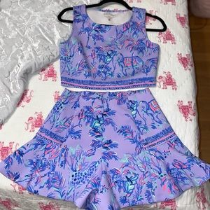 *SOLD* Lilly Pulitzer fruity monkey set